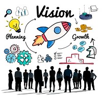 Vision Target Mission Goal Startup Concept