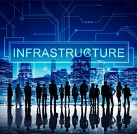 Infrastructure Technology Circuit Board Information Framework Concept