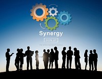 Synergy Teamwork Better Together Collaboration Concept