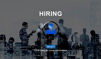 Hiring Human Resources Occupation Recruiting Concept