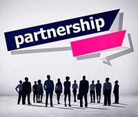 Partnership Teamwork Team Building Organazation Concept