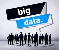 Big Data Network Connnecting Storage Computing Internet Concept