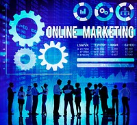 Online Marketing Advertisement Commercial Branding Concept