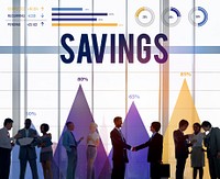 Savings Save Accounting Banking Money Finance Concept