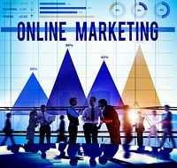 Online Marketing Internet Advertising Branding Concept