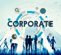 Corporate Collaboration Partnership Organization Concept
