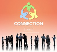 Connecion Support Group Team Helping Hand Concept
