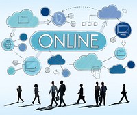Online Communication Internet Connection Networking Concept