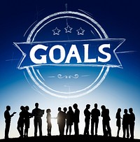 Goal Aspiration Expectation Encourage Dreams Concept