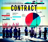 Contract Agreement Strategy Marketing Business Concept