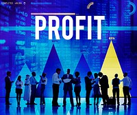 Profit Benefit Accounting Gain Finance Income Concept