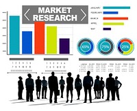 Market Research Business Percentage Research Marketing Strategy Concept