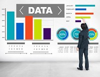 Data Analytics Chart Performance Pattern Statistics Information Concept