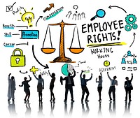 Employee Rights Employment Equality Job Business Success Concept