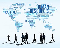 Human Resources Career Jobs Occupation Employment Concept