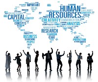 Human Resources Career Jobs Occupation Employment Concept