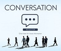 Conversation Communication Online Message Concept
