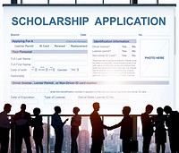 Scholarship Application Form Foundation Concept