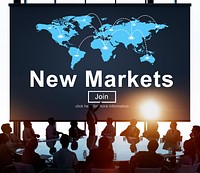 New Markets Business Innovation Global Business Concept