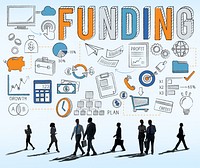 Funding Economy FInancial Collection Fund Concept