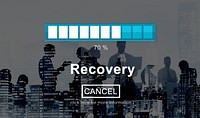 Recovery Crisis Processing Loading Icon Concept