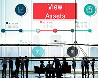 View Assets Property Estate Value Financial Concept