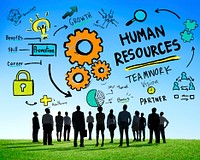 Human Resources Employment Job Teamwork Business Aspiration Concept