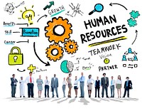 Human Resources Employment Teamwork Corporate Business People Concept