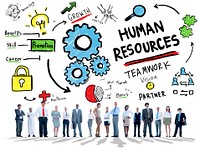 Human Resources Employment Teamwork Corporate Business People Concept