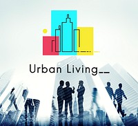 Urban Living City Lifestyle Society Graphic
