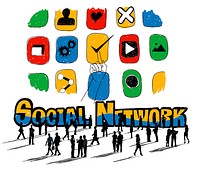 Social Network Social Media Internet Web Online Concept