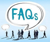 FAQs Frequently Asked Question Service Support Concept