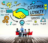 Customer Loyalty Satisfaction Support Strategy Service Concept