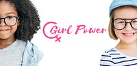 Children Girls Friendship Girl Power Concept