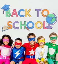 SuperKids Back To School Enjoyment Concept
