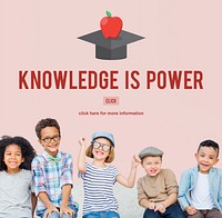 Knowledge Is Power Education Graduation Successful Concept