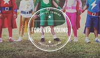 Forever Young Lifestyle Youth Adolescence Teens Concept