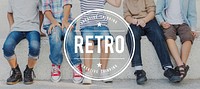 Retro Classic Style Oldschool Flashback Memory Concept