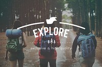 Explore Adventure Traveling Exploration Journey Concept