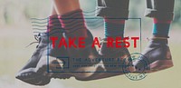 Take a Rest Recreation Carefree Concept