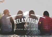 Life Enjoyment Relax Passion Together Graphic