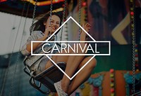 Carnival Amusement Park A Wonderful Life Concept