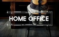 Home Office Relax Work Space Word Concept