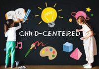 Childrean Learning Nurture Graphic Icon Symbol