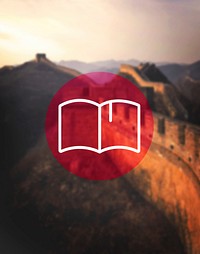 Book Icon Library Reading Dictionary Concept