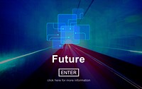 Future Online Technology Global Internet Concept