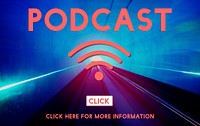 Podcast Wireless Internet Networking Online Concept