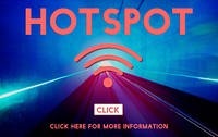 Hotspot Wireless Internet Networking Online Concept
