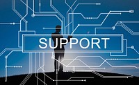 Support Assistance Advice Coaching Help Team Concept