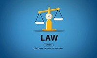 Law Judgement Rights Weighing Legal Concept